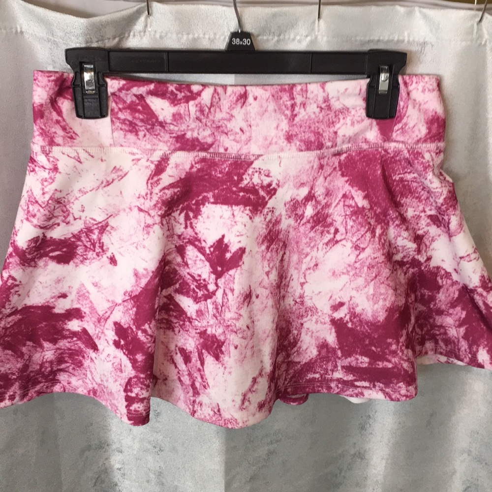 Ebb and flow athletic golf skort with flared skirt